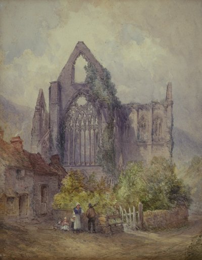 Tintern Abbey von William Callow